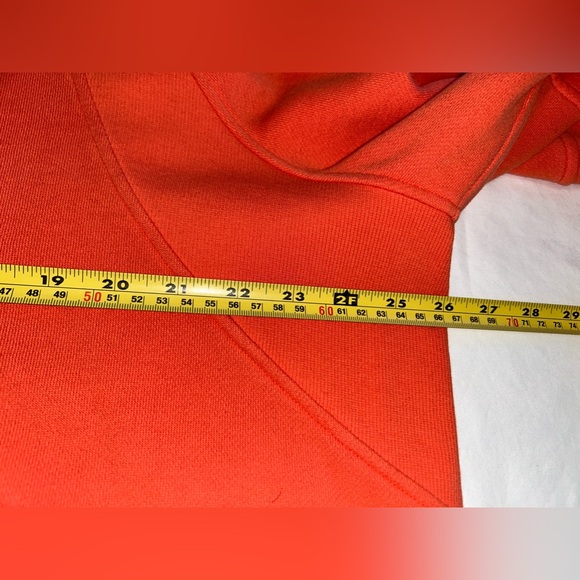 Lululemon Scuba Half-Zip Hoodie Orange Women’s Size XL/XXL Athleisure Sweatshirt - Picture 11 of 11